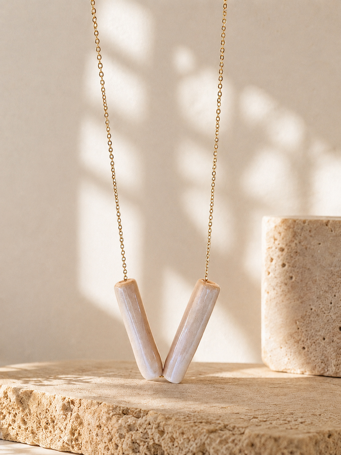 Collar cerámico de doble volumen