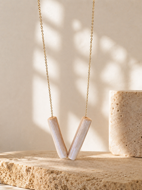 Collar cerámico de doble volumen