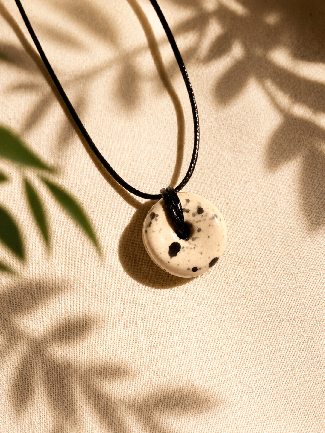 Collar Donut de Blanco
