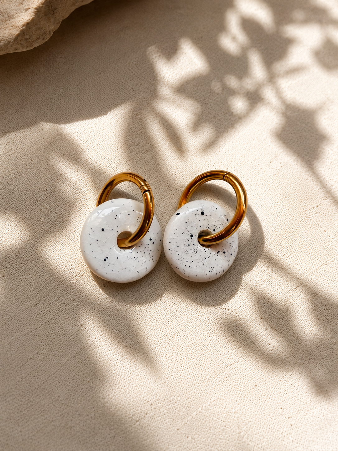 Deriva · Pendientes de porcelana